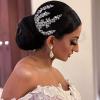 ZHENM Sparkling Rhinestone Wedding Comb, Bridal Headpiece Wedding Hair Accessories for Brides view 2