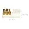 minkissy 12pcs Wire Nail Dust Cleaning Brush for Manicure Salon Use Multi-functional Brush for Nail Art Equipment and Polisher Cleaning view 3