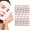 100pcs Compressed Facial Mask Sheet, Disposable Pure Cotton Facial Mask Sheets for Skin Care DIY Facial Wrapped Paper for Home Beauty Salon view 4