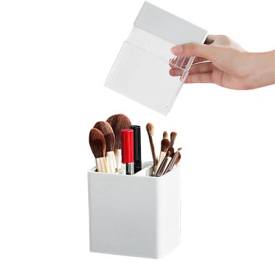 VALINK Makeup Brush Holder Organizer, 2022 Makeup Brush Organizer Holder Dustproof Cosmetic Brushes Storage Case Display Stand