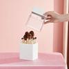 VALINK Makeup Brush Holder Organizer, 2022 Makeup Brush Organizer Holder Dustproof Cosmetic Brushes Storage Case Display Stand view 2