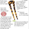 French Hair Pins Tortoise Shell French Hair Forks U Shaped French Pins 2 Prong Hair Sticks Acetate Chignon Pin for Women Hairstyle Accessories 2 Pack view 3