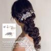 OSALADI 4pcs Flower Hair Comb Stick Pin Bridal Headpiece Wedding Decorative Hair Pins view 3