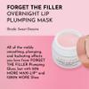 LAWLESS Forget the Filler Lip Mask - Sweet Dreams - Premium Overnight Lip Plumping Treatment with Natural Ingredients Designed to Plump, Hydrate, and Smooth Lips - 0.28 oz view 2