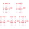 FRCOLOR 5sets Silicone Lipstick Brush Makeup Applicators for Precision Lip Color Application Portable and Easy to Use for Daily and Professional Makeup view 1