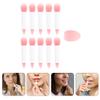 FRCOLOR 5sets Silicone Lipstick Brush Makeup Applicators for Precision Lip Color Application Portable and Easy to Use for Daily and Professional Makeup view 3