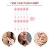 FRCOLOR 5sets Silicone Lipstick Brush Makeup Applicators for Precision Lip Color Application Portable and Easy to Use for Daily and Professional Makeup view 4