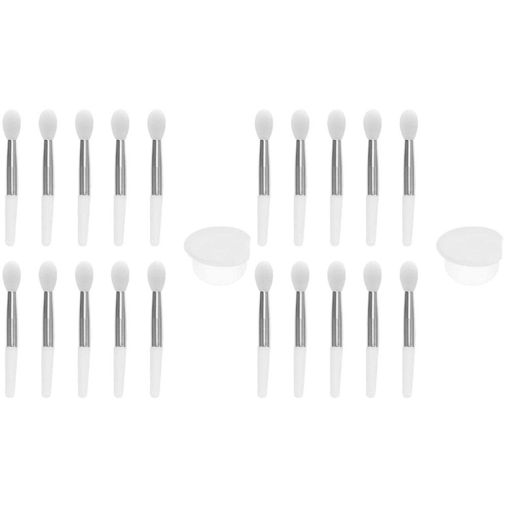 FRCOLOR 2sets Makeup Lip Mask Brush Applicators Silicone Lip Mask Balm Brush for Daily