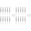 FRCOLOR 2sets Makeup Lip Mask Brush Applicators Silicone Lip Mask Balm Brush for Daily view 1