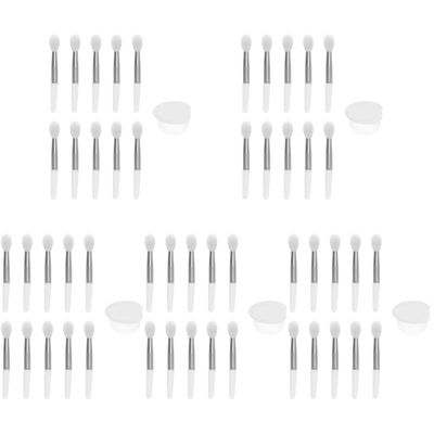 FRCOLOR 5sets Silicone Lip Makeup Tools Lip Scrub Lipstick Brush Gentle Mask Brush Tools Girl Applicators for Daily Use