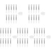 FRCOLOR 5sets Silicone Lip Makeup Tools Lip Scrub Lipstick Brush Gentle Mask Brush Tools Girl Applicators for Daily Use view 1
