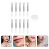 FRCOLOR 5sets Silicone Lip Makeup Tools Lip Scrub Lipstick Brush Gentle Mask Brush Tools Girl Applicators for Daily Use view 2