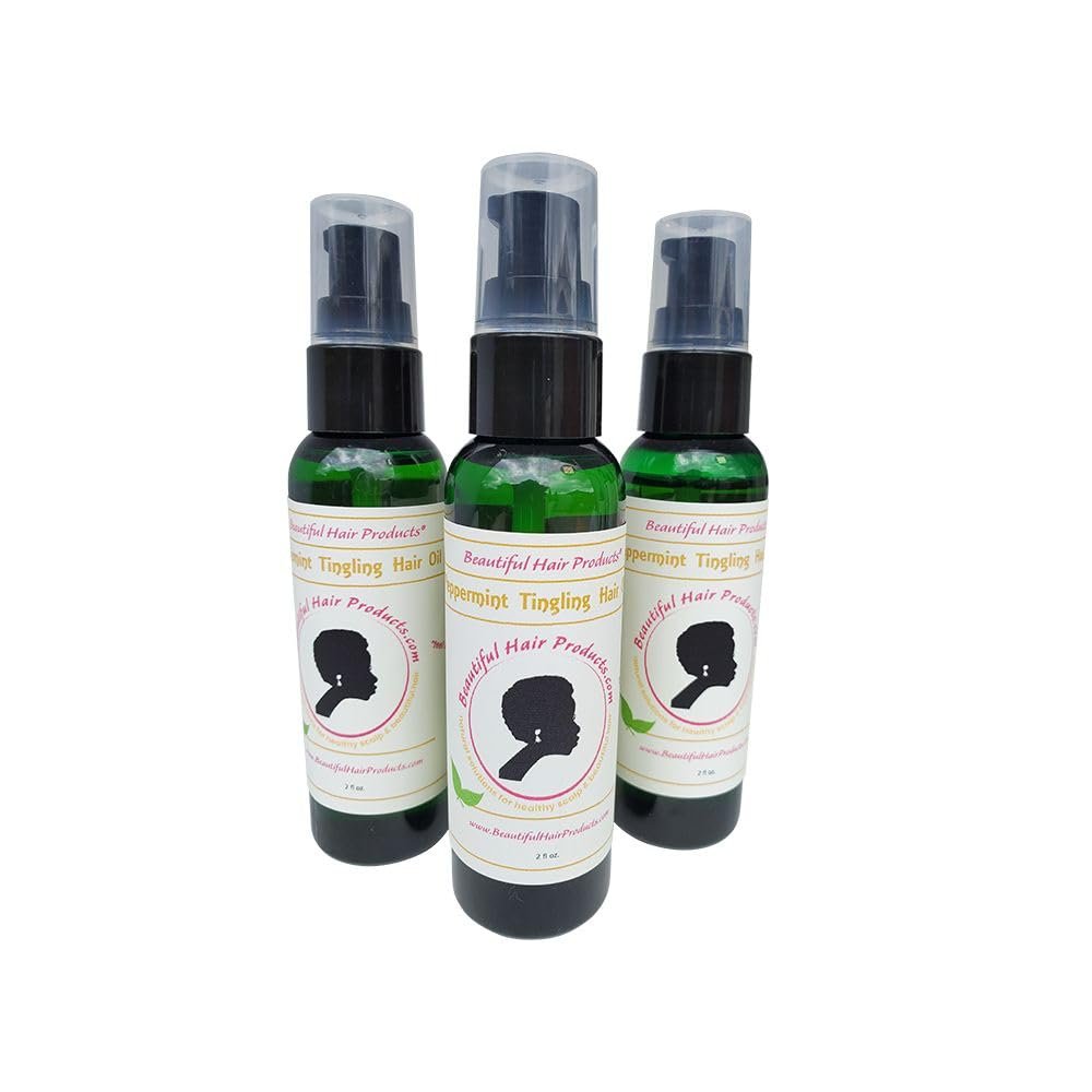 Beautiful Hair Product SISTERLOCKS Loc Styles PEPPERMINT OIL Infused with Peppermint Essential Oil and JOJOBA Sisterlocks Hair Products SOOTHING Tingling Healing (2 oz. pack of 3)