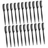 FRCOLOR 60pcs Portable Eyelash Combs Eyebrow Brushes Single-sided Applicator for Mascara Finish for Travel Makeup Random Colors view 1
