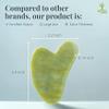b pure Jade Facial Massage Asian Gua Sha Beauty Tool - Toning, Massage, Wrinkles view 3