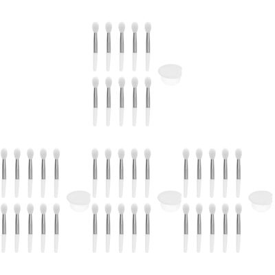 FRCOLOR 4sets Silicone Lip Makeup Tools for Lip Balm Lipstick Comfortable Handle Easy to Use for Makeup Enthusiasts
