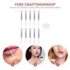 FRCOLOR 4sets Silicone Lip Makeup Tools for Lip Balm Lipstick Comfortable Handle Easy to Use for Makeup Enthusiasts view 4