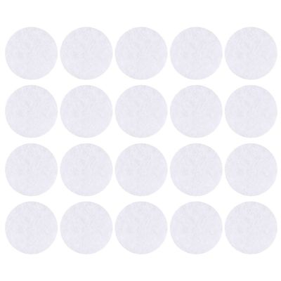 Healifty Cotton Filter Pads for Beauty Machines Round Filters for Facial Vacuum Massage Replacement Cotton for Spa and Home Use