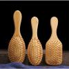 Bamboo Massage Qir Cushion Comb Anti-Static Smooth Hair (small round) view 3