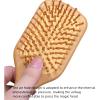 Bamboo Massage Qir Cushion Comb Anti-Static Smooth Hair (big round) view 4