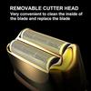 Feilx Men's Foil Shaver,Electric Shaver, Multifunctional Removable Cutter Head Rechargeable Electric Foil Shaver for Grooming, Cleaning (Color : Silver) view 4