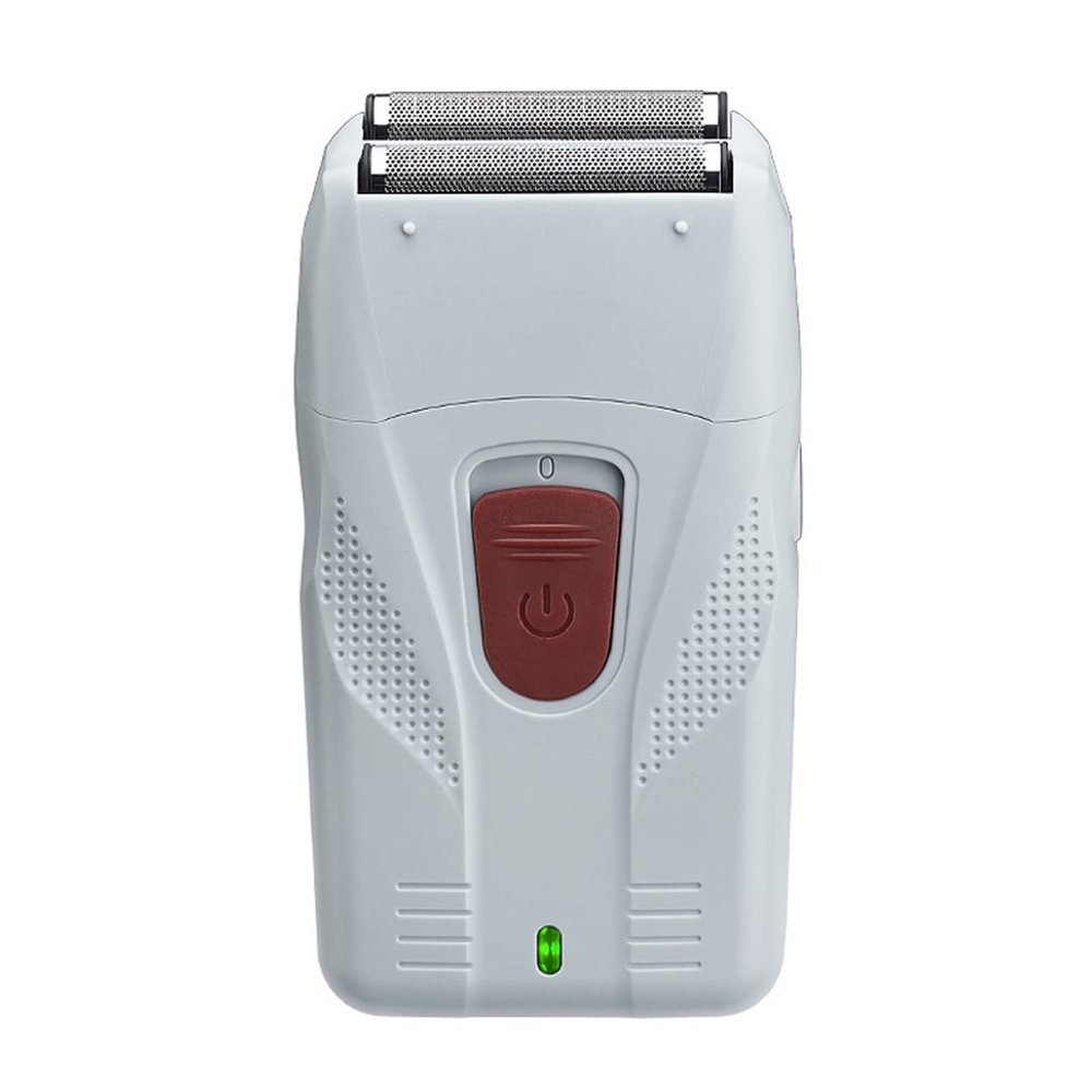 Feilx Men's Foil Shaver,Electric Shaver, Multifunctional Removable Cutter Head Rechargeable Electric Foil Shaver for Grooming, Cleaning (Color : White)