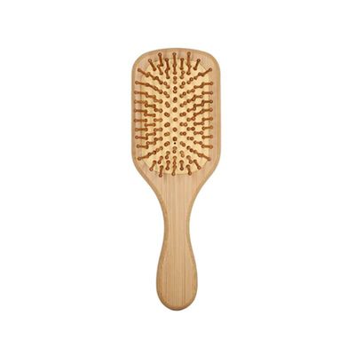 Bamboo Massage Qir Cushion Comb Anti-Static Smooth Hair (square)