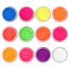 12 Colors Nail Art Fluorescent Powder Colorful Nail Neon Glitter Pigments Dust Makeup Eyes view 1