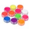 12 Colors Nail Art Fluorescent Powder Colorful Nail Neon Glitter Pigments Dust Makeup Eyes view 4