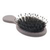 Healifty 3pcs Pig Bristle Massage Comb Portable Detangling Hair Brush for Women and Girls Lightweight Design for Tender Hair Care for Travel and Grey view 4