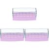 FOMIYES 3pcs Practical Nail Drill Bits Organizer Box for Easy Storage Convenient Manicure Polishing Holder for Home and view 1