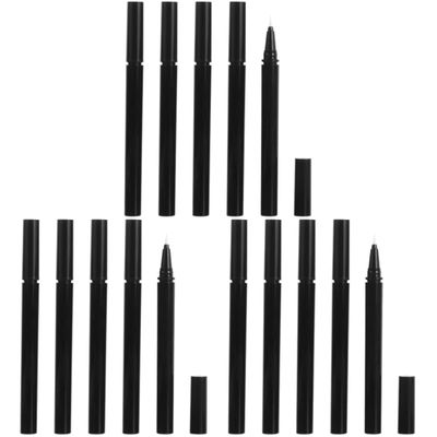 FOMIYES 9pcs Liquid Eyeliner Pen Assorted Brush Tips for Travel and Cosmetic Use Lightweight and Leak Design for Easy Filling