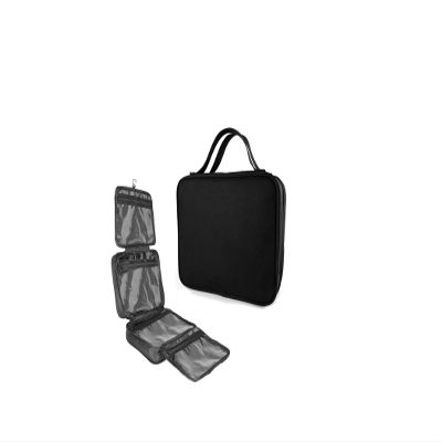 GoGoTravel Medium Hanging Travel Toiletry Bag - Waterproof, Black, Unisex-Adult, Travel Essentials Organizer
