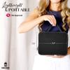 GoGoTravel Medium Hanging Travel Toiletry Bag - Waterproof, Black, Unisex-Adult, Travel Essentials Organizer view 2