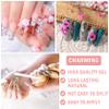QIUFSSE 12 Colors Sculpture Painting Set, 3D Nail Art Set with Carved Painting Pen, Salon Creative DIY Gel Nails view 3