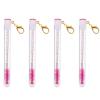 LALAFINA Lash Wand Keychain Makeup Brush Wands Set Eyelash Mascara Portable Tube Sturdy Acrylic view 1