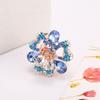 LALAFINA 4pcs Crystal Jaw Hair Clips for Women Barrettes Dark Elegant Headwear for Parties Celebrations and Daily Use view 4