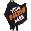 AHOBAGGA Custom Barber Cape Add Your Photo Text Personalized Salon Haircut Capes Haircut Kit Hairdressing Apron For Men Women Home Salon Barbershop view 1