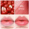 4 Colors Lip Tint Stain Set, Watery Lip Tint Mini Liquid Matte Lipstick, Lip Stain Long Lasting Waterproof, Korean Lip Gloss Moisturizing Natural, Multi-Use Lip and Cheek Tint, Lightweight Non-sticky view 3