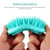 2pcs Silicone Brush Bath Scrubber Shower Brush Silicone Body Brush Body Scrubbers for Use in Shower Body Scrubber Brush Silicone Body Cleaning Brush Silicone Shower Scrubber view 3