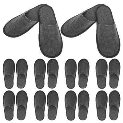 20pcs Disposable Non-slip Slippers for Hotel and Travel Lightweight Portable Indoor Footwear Comfortable Design for Men and Women