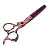 4-Piece 2022 Professional Hairdressing Shear Set, Japan 440c, Right-Hand Razor Edge Barber Shears, Made of Japanese Stainless Steel view 3
