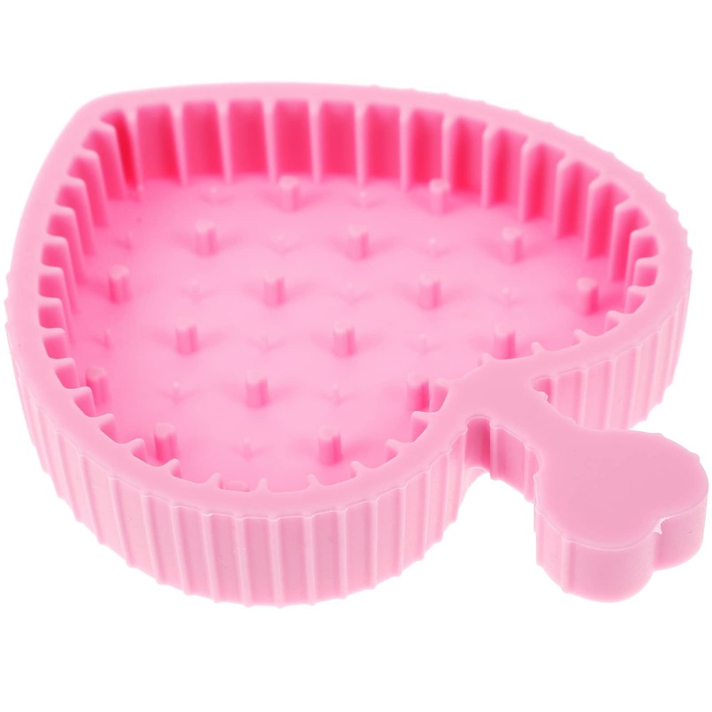 Beaupretty Makeup Brush Cleaning Pad Washing Tool Scrubber Cosmetic Brush Scrubber Brush Cleaning Bowl Beauty Make up Makeup Tool Clean Supplies Eye Shadow Brush Portable