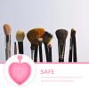 Beaupretty Makeup Brush Cleaning Pad Washing Tool Scrubber Cosmetic Brush Scrubber Brush Cleaning Bowl Beauty Make up Makeup Tool Clean Supplies Eye Shadow Brush Portable view 3