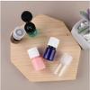 24PCS 5ml Travel Size Empty Clear Plastic Sample Bottle Container with Flip Cap Refillable Makeup Cosmetic Toiletry Containers Vial Jar Pot for Lotion Cream Shampoo Shower Gel Essential Oil view 3