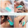 minkissy 2pcs Silicone Body Scrubber Exfoliating Bath Shower Brush Gentle Skin for Daily Use Promotes Circulation Types view 4