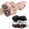 Silk Satin Hair Scrunchies for Women - Big Large Jumbo Scrunchie for Sleep Cute Gaint Oversize Scrunchy for Thick Hair Grils view 1