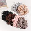 Silk Satin Hair Scrunchies for Women - Big Large Jumbo Scrunchie for Sleep Cute Gaint Oversize Scrunchy for Thick Hair Grils view 2