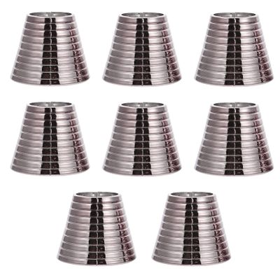 8pcs Ponytail Buckles Hair Clip Metal Hair Cuffs Ponytail Holder Cuffs Rings High Ponytail Hair Clips Hair Accessories for Women Girls