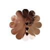Allereyae Vintage Black Heart Drop Earrings Interlocking Heart Earrings Black Enamel Heart Stud Earrings Hanging Love Earrings Jewelry for Women view 1